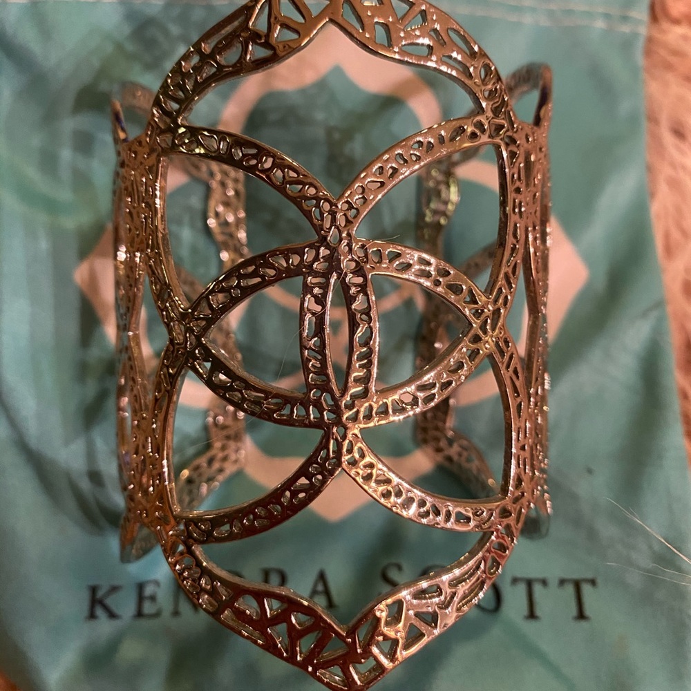 Kendra Scott Silver Roni Cuff Bracelet
